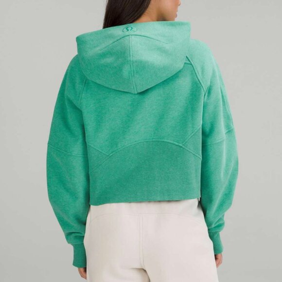 lululemon Scuba Oversized Half-Zip Hoodie - Heathered Maldives Green Size XL/XXL - Picture 2 of 7